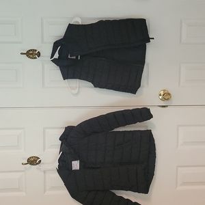 Jacket and vest